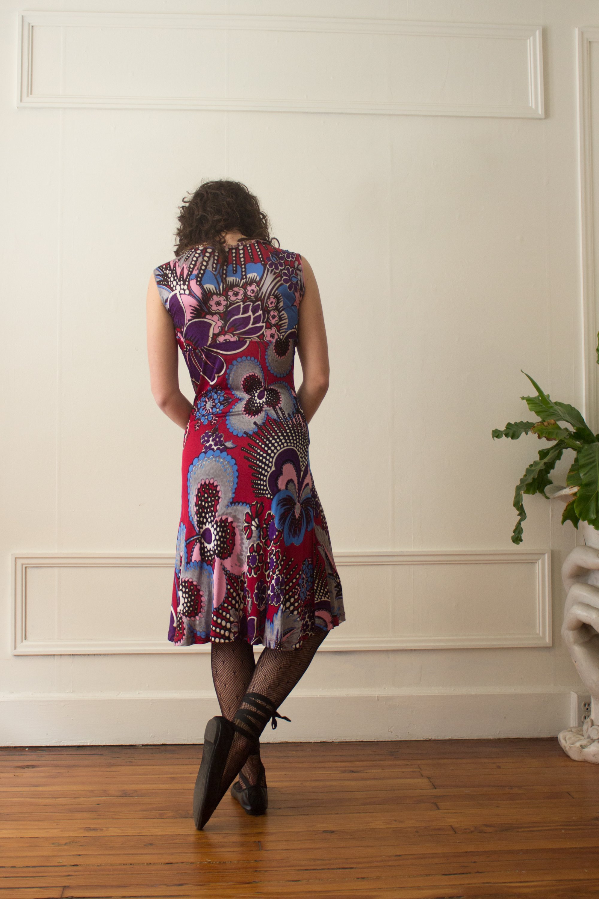 Y2K Just Cavalli Silk Jersey Slip Dress — Wayward Collection